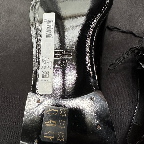 Black Tuxedo Oxford Shoes main image 4